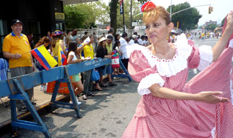 Desfile colombiano