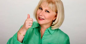 Cristina Saralegui con su nuevo  programa Chistina Radio.