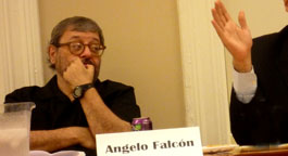 Angelo Falcón. Foto Javier Castaño