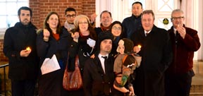 Políticos y activistas abogando por una ley de inmigración que favorezca a todas las tendencias sexuales. 