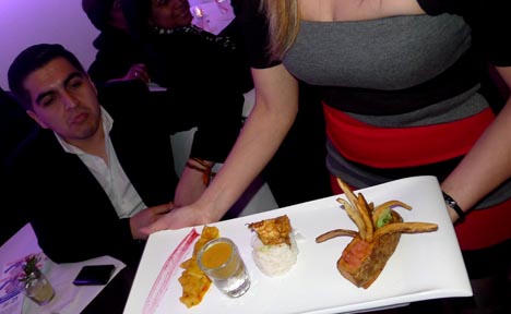 Uno de los platos típicos de la cocina ecuatoriana que se sirve en el restaurante Sabor Latino. 