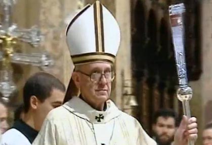 Jorge Bergoglio, primer Papa latinoamericano. 