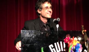 Tom Dávila, director de la película paraguaya 7 Cajas. Foto Javier Castaño