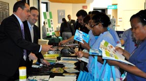 The NYHQ celebrated Earth Day Fair with employees and vendors. 