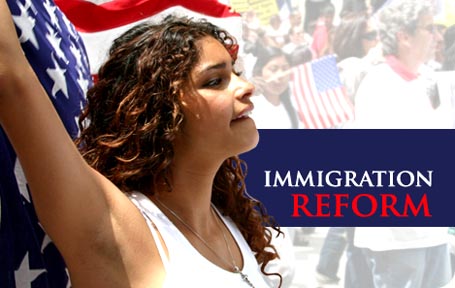 Reforma de inmigración en los Estados Unidos. 