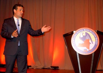 El senador Te Cruz en Nueva York. Fotos Javier Castaño