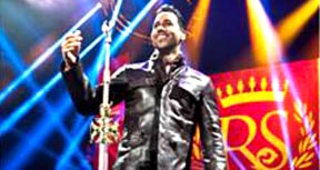 Romeo Santos in concert. 