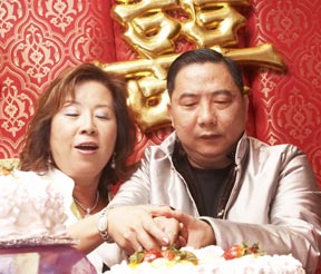 Los esposos Alice y Tommy Huang celebrando. Foto Fiscalía NYS