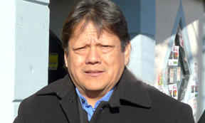 Angel Rino Romero, presidente del Comité Cívico Cultural Boliviano de Nueva York. Foto Javier Castaño