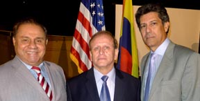 Desde la izquierda, Hugo Cartagena, Hernando Reyes y Jesús Tous. Fotos Javier Castaño