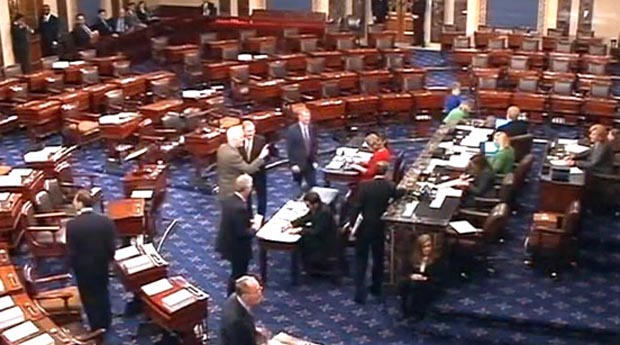 El Senado en Washington.