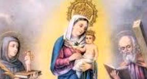 La Virgen de Chiquinquirá. 