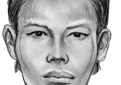 Retrato hablado del sospechoso de acuerdo a la Policía de Nueva York. 
