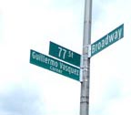 La calle Guillermo Vasquez Corner. 