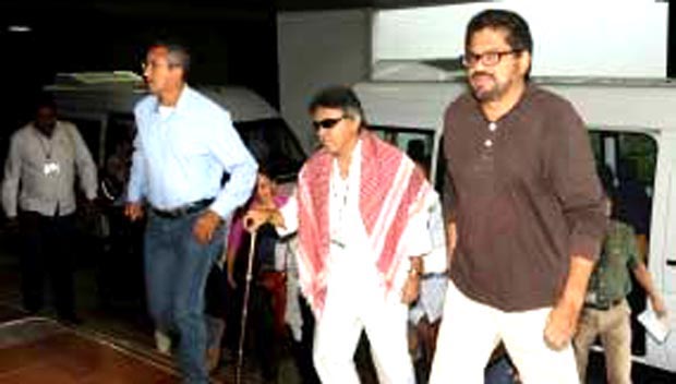 Delegados de la guerrila de las Farc en La Habana, Cuba. Foto PL