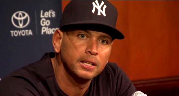 El beisbolista de origen dominicano, Alex Rodríguez. 