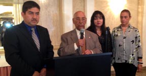 Desde la izquierda, Edgardo Alonso, Héctor Ramos, Ana Martínez y Myrna Guerra. Fotos Javier Castaño
