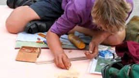 Con las clases del LACCQ los niños podrán aprender a expresarse artísticamente. 