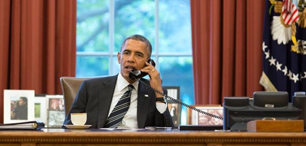 El presidente Barack Obama en la Casa Blanca.