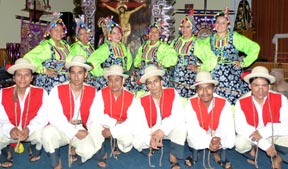 La agrupación Estampas Folklóricas de Perú. 