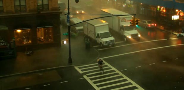 La lluvia, los vientos y el frío está afectando el transporte aéreo y terrestre en el área metropolitana de Nueva York.