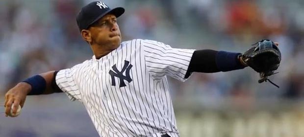 El pelotero Alex Rodríguez.