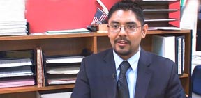 El abogado Sergio García. 