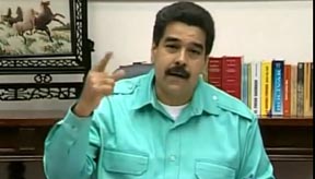 Nicolás Maduro, presidente de Venezuela.