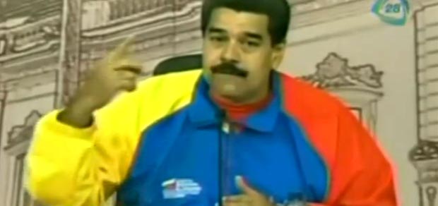 El presidente de Venezuela Nicolás Maduro. 