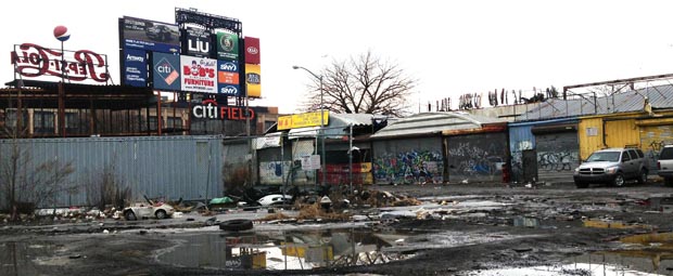 Así luce Willets Point esta semana. Foto Javier Castaño