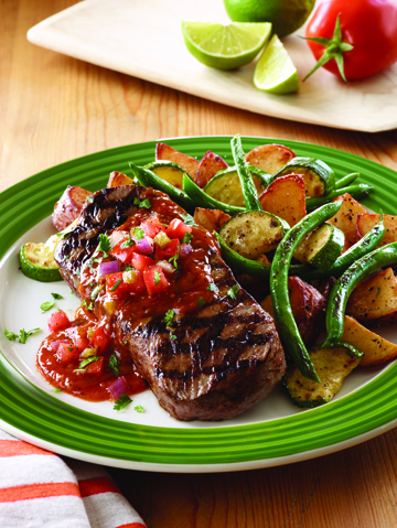 Steak Citrus Lime Sirloin at Applebees.