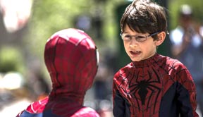 El actor Jorge Vega de la película The Amazing Spider man 2. 