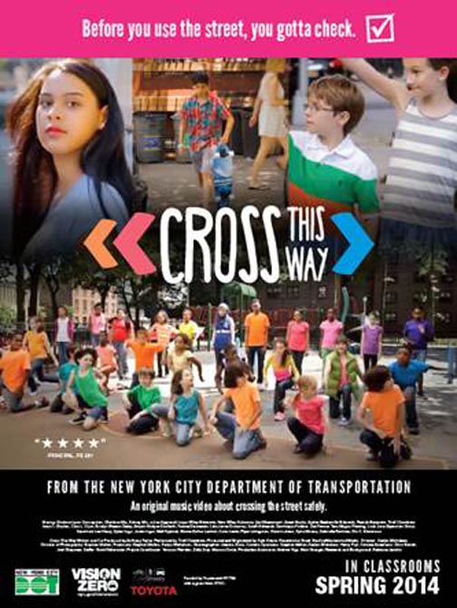 Cross this Way nyc ad