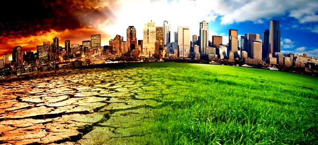 Los cambios climáticos excesivos señanlan que la tierra está enferma.