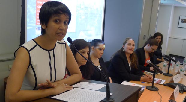 Mayor’s Office of Immigrant Affairs Commissioner Nisha Agarwal.