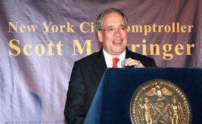 Scott Stringer, Contralor de la ciudad de Nueva York.