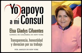 Consul Cifuentes apoyo
