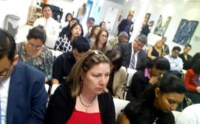 Delegados consulares de Latinoamérica en el Consulado de Colombia en Manhattan. 