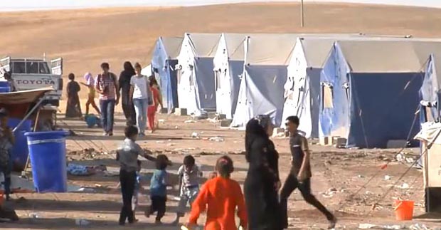 La población de Irak es la que más sufre por esta guerra. 