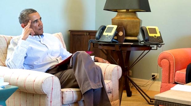 Presidente Barack Obama en la Casa Blanca, Washington. Foto Casa Blanca