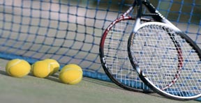 Tenis exhibition Corona