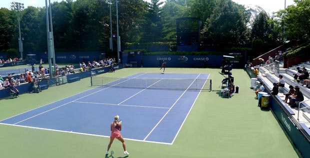 Un juego esta semana en el US Open del Parque  Flushing por la clasificación femenina. 