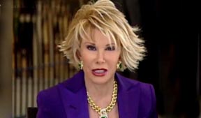 Joan Rivers, comediante y critica de modas murió en Nueva York. 