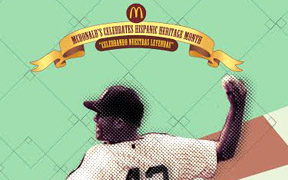 McDonald's rinde tributo a los peloteros. 