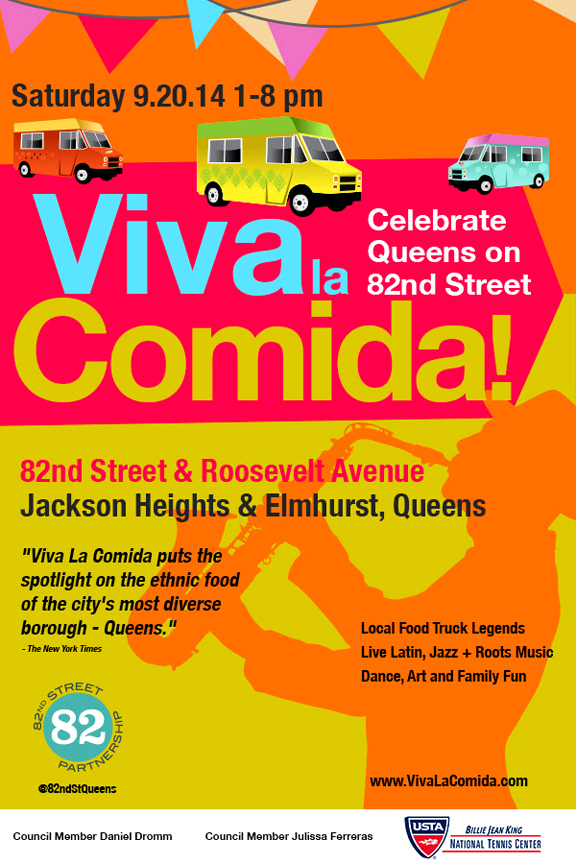 Viva la Comida 82 Street festival