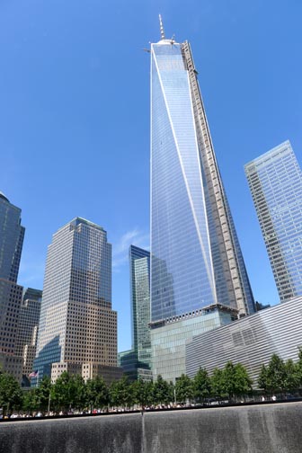 La nueva Torre de la Libertad en el bajo Manhattan de Nueva York. Fotos Javier Castaño