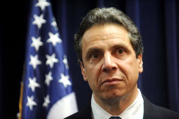Andrew Cuomo, New York State Governor. 