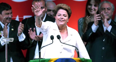 Dilma Rousseff se apoderó una vez más de la presidencia de Brasil.