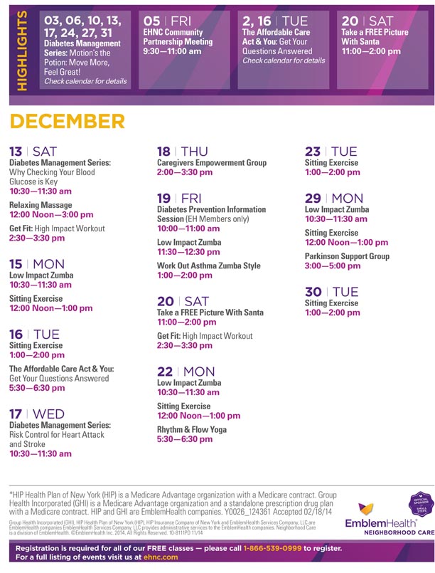 EmblemHealth events 1214 b