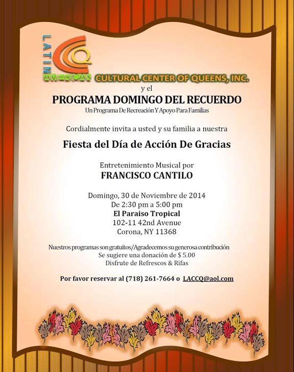 LACCQ Accion de Gracias